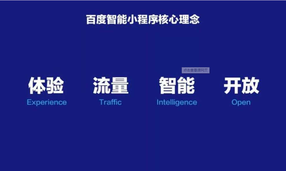 百度智能小程序
